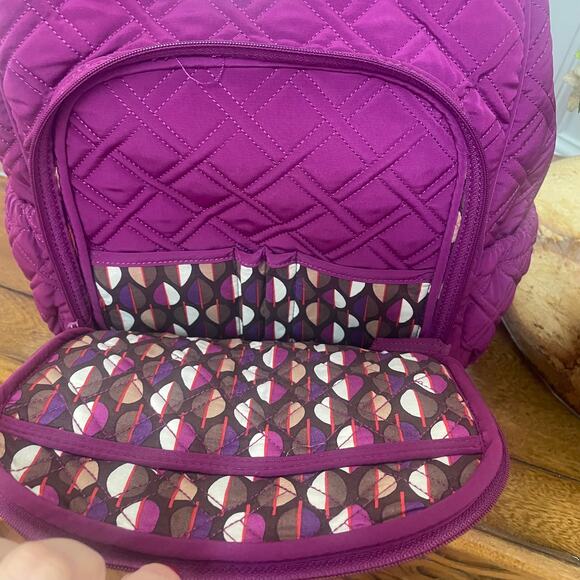 Vera Bradley Magenta Colored Backpack main image 6